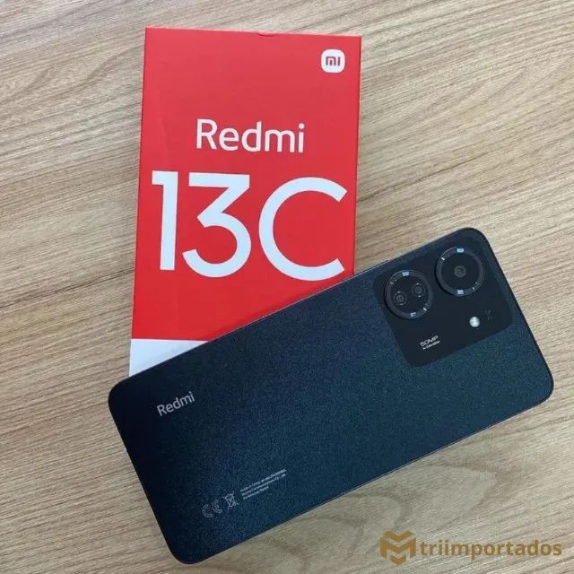  - Celulares - unidade    Cod. REDMI 13C MIDNIGHT BLACK 4GB RAM 128GB ROM